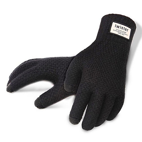 

Men's Basic Fingertips Gloves - Solid Colored