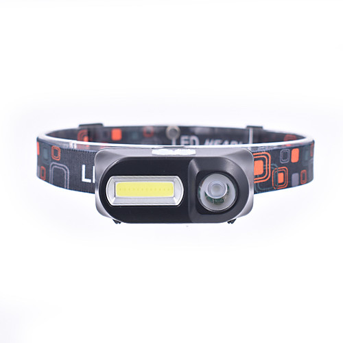 

Headlamps LED 2 Emitters Portable Adjustable Wearproof Durable Camping / Hiking / Caving Everyday Use Cycling / Bike Black