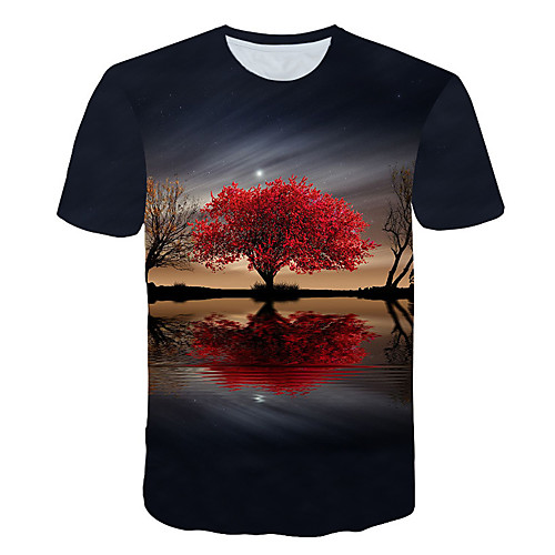 

Men's Daily T-shirt - 3D Print Black
