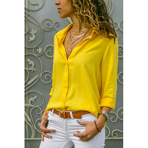 

Women's Work Weekend Basic Blouse - Solid Colored Black