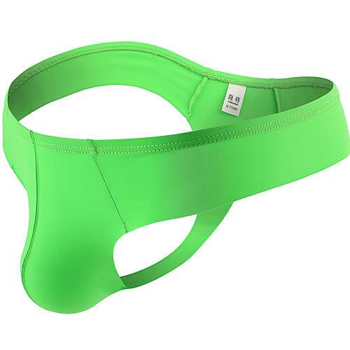 

Men's Basic G-string Underwear - Normal Mid Waist Black White Army Green S M L