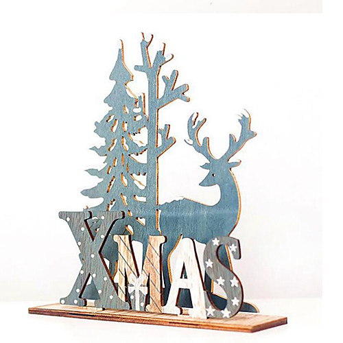 

Натуральный рождественский лось ремесло елочное украшение ноэль новогоднее украшение для дома деревянная подвеска