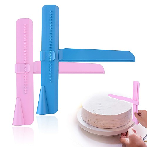 

1 PCS Adjustable Cake Scraper Cake Smoother Tool for Icing,Fondant Cream Edge Smoothing Decorating Tools