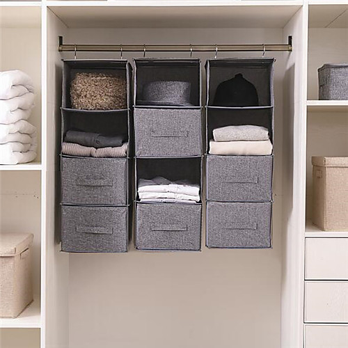 

Simple Houseware 4 Shelves Hanging Closet Organizer