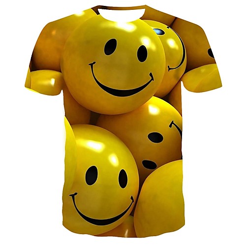 

Men's Daily T-shirt - 3D Yellow