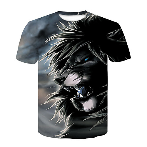 

Men's Daily T-shirt - 3D Print Black