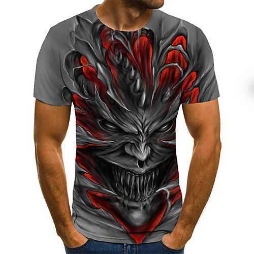 

Men's Daily T-shirt - 3D Gray