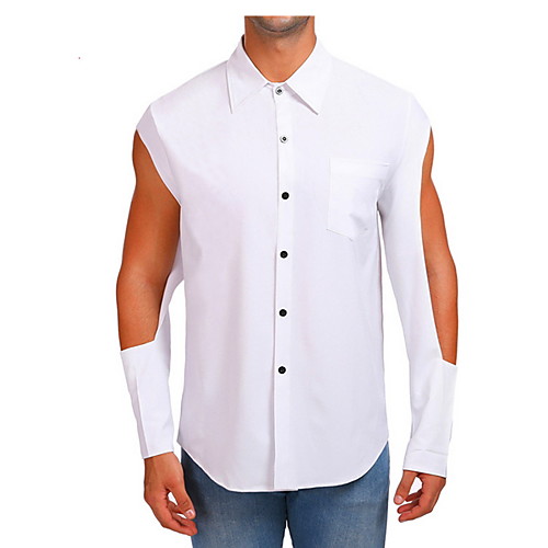 

Men's Daily Shirt - Solid Colored Black