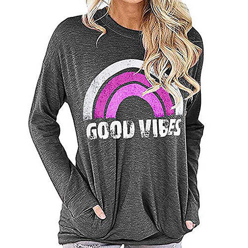 

Women's Daily T-shirt - Rainbow Purple