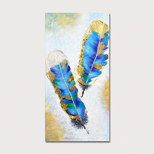 

Oil Painting Hand Painted - Abstract Modern Stretched Canvas