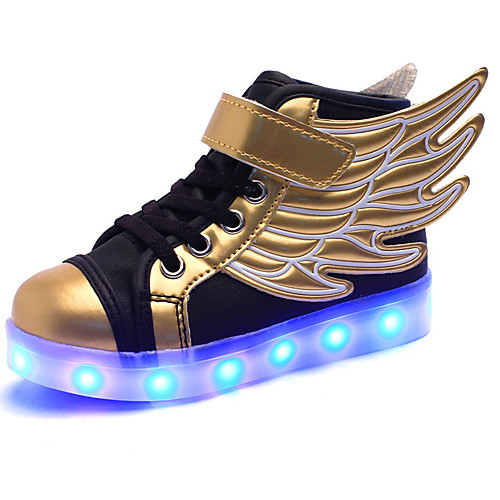 

Мальчики LED / Удобная обувь / Обувь с подсветкой Синтетика Кеды Маленькие дети (4-7 лет) / Большие дети (7 лет ) LED Черный Осень / Зима