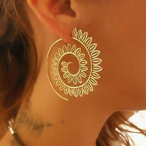 

Women's Earrings Geometrical Precious Earrings Jewelry Gold / Silver For Daily