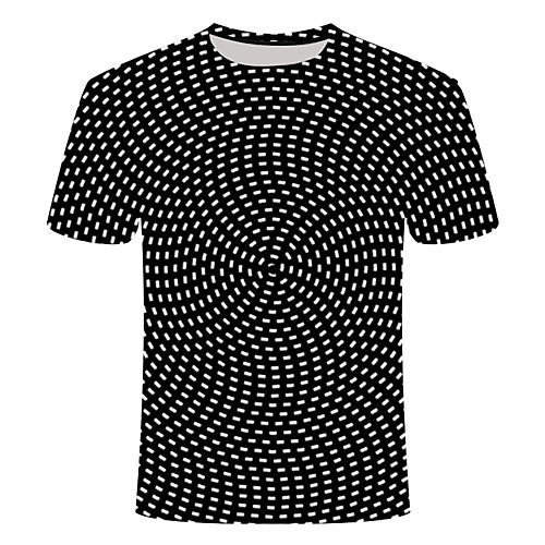 

Men's Daily T-shirt - Polka Dot Black