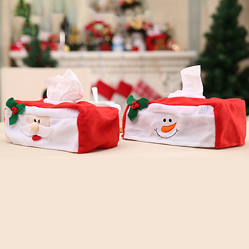 

Christmas Tissue Box Decoration Set For Christmas Occasion Decoration