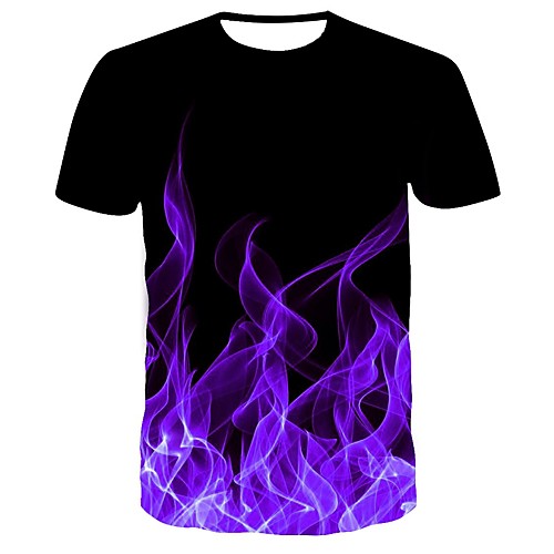 

Men's Daily T-shirt - 3D Purple