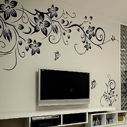 

Arabesque Wall Stickers Plane Wall Stickers Decorative Wall Stickers, Poly urethane Home Decoration Wall Decal Wall Decoration 1pc