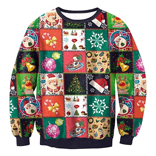 

Men's Christmas Sweatshirt - 3D Rainbow US32 / UK32 / EU40