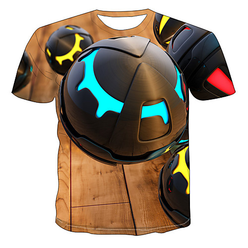 

Men's Daily T-shirt - 3D Rainbow
