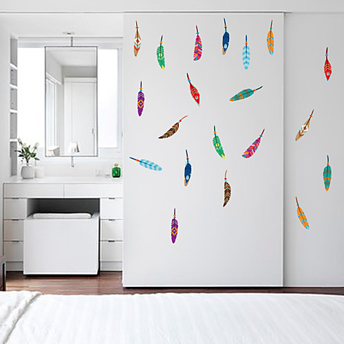 

Decorative Wall Stickers - Plane Wall Stickers Shapes / Floral / Botanical Bedroom / Kids Room