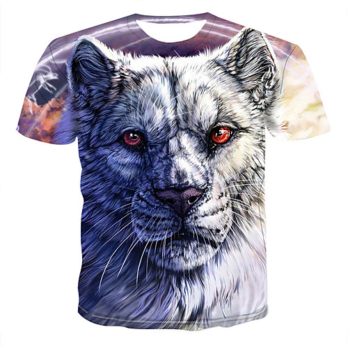

Men's Daily T-shirt - 3D Print Gray