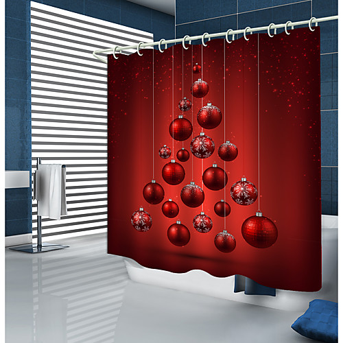 

Shower Curtains & Hooks Modern Polyester New Design