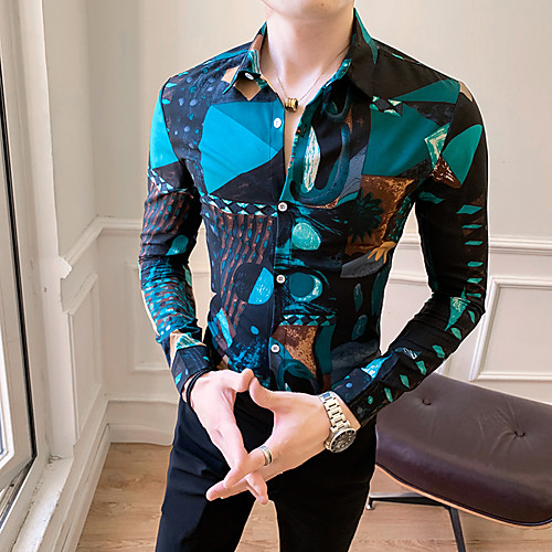 

Men's Daily Shirt - Floral Green