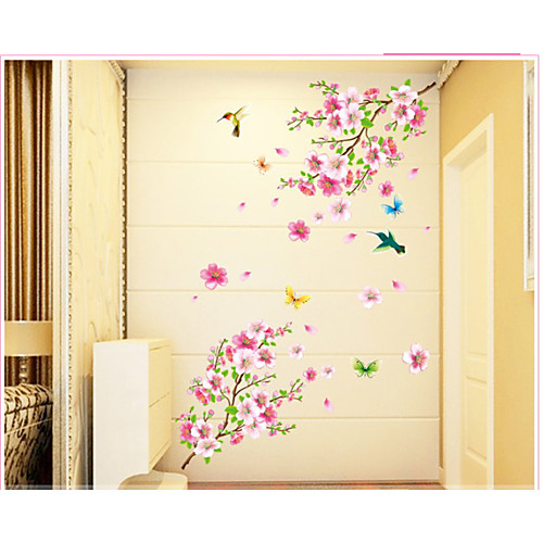 

декоративные настенные наклейки - плоские настенные наклейки натюрморт / цветочные / ботанический кабинет / офис / детская комната
