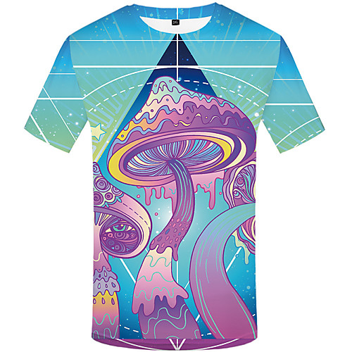 

Men's Daily T-shirt - 3D Rainbow