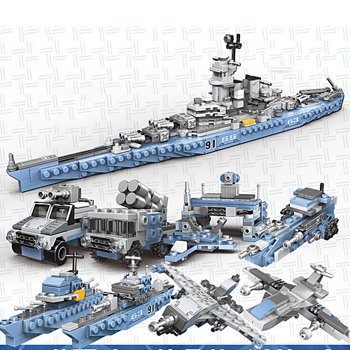 

Конструкторы 400-800 pcs Армия совместимый Legoing моделирование Военная техника Все Игрушки Подарок / Детские