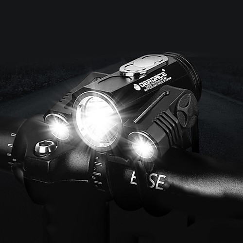 фото Светодиодная лампа велосипедные фары передняя фара для велосипеда горные велосипеды велоспорт велоспорт водонепроницаемый поворот на 360° несколько режимов супер яркий 18650 300 lm 18650 белый lightinthebox