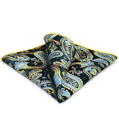 

Men's Party / Work / Basic Pocket Squares - Paisley / Jacquard