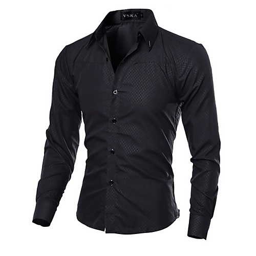 

Men's Daily Shirt - Solid Colored Black