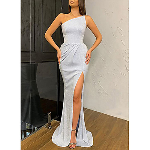 

Women's Daily Wear Basic Sheath Dress - Solid Colored Ruched Black White Blue S M L XL