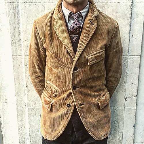 

Men's Daily Basic Winter Long Coat, Solid Colored Black & Red Turndown Long Sleeve Others Oversized Camel