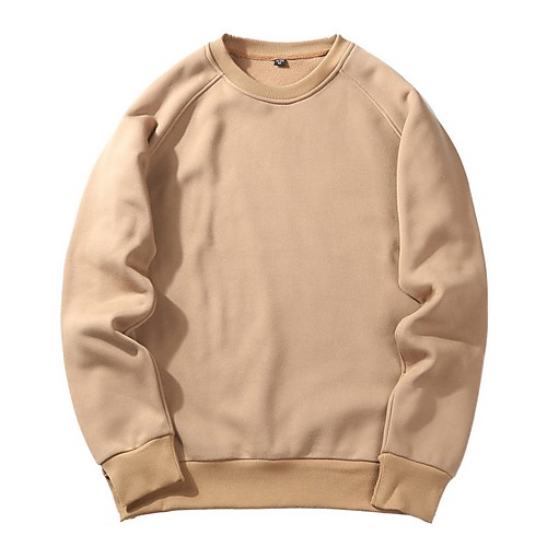 

Men's Basic Sweatshirt - Solid Colored Black US32 / UK32 / EU40