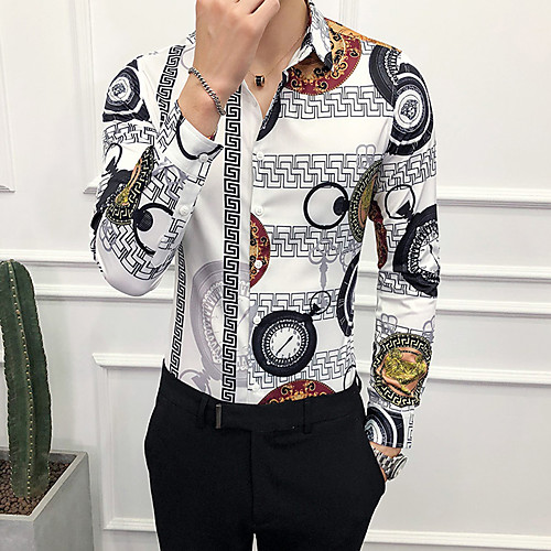 

Men's Daily Shirt - Tribal White