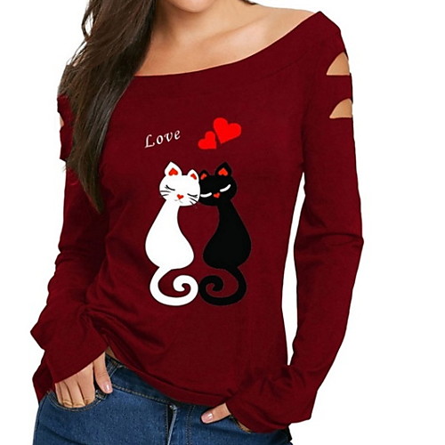 

Women's Daily T-shirt - Animal Wine