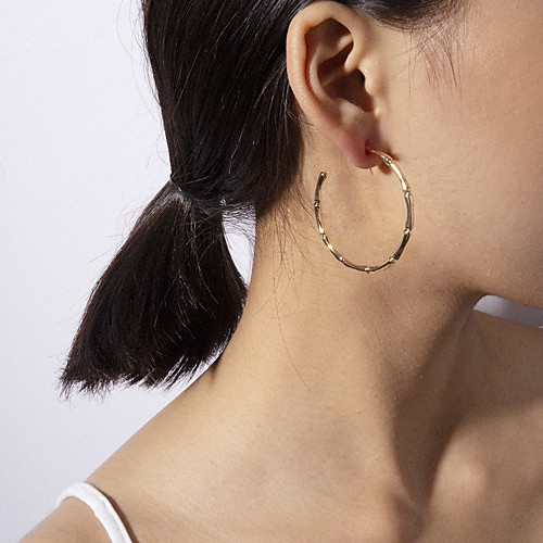

Women's Earrings Classic Precious Earrings Jewelry Gold For Party Gift Daily Street Holiday