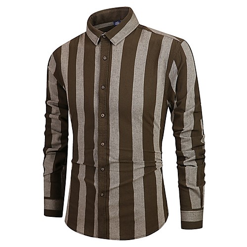 

Men's Daily Shirt - Striped Black