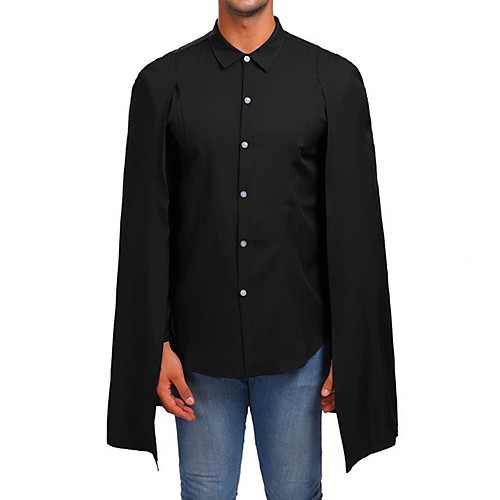 

Men's Daily Shirt - Solid Colored Black