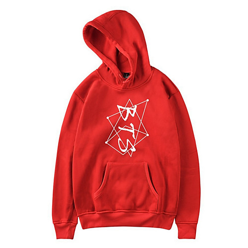 

Men's Casual Hoodie - Print Black US34 / UK34 / EU42