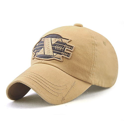 

Unisex Basic Cotton Baseball Cap-Solid Colored All Seasons Black White Blue