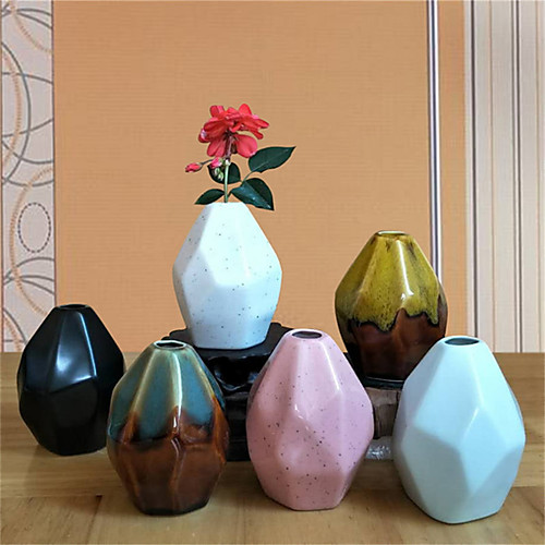 

1pc Irregular shape Ceramic Artistic Vintage Table Vase
