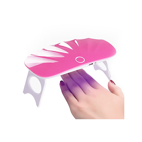 

LED UV Nail Lamp Mini Nail Dryer Portable Foldable 30s/60s Timer Setting Curing Machine Nail Art Tool