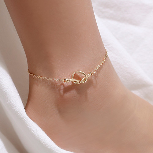 

Men's Women's Barefoot Sandals Ankle Bracelet Anklet Jewelry White / Gold For Gift Daily Carnival Street Festival