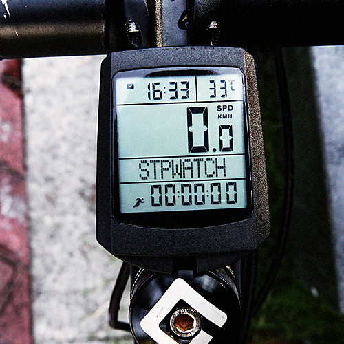 фото Ic326 велокомпьютер odo - одометр spd - скорость сейчас система 12/24 часа горный велосипед шоссейный велосипед велосипеды для активного отдыха велоспорт lightinthebox
