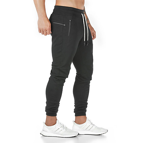 

Men's Sporty Sweatpants Pants - Solid Colored Black Green Dark Gray US38 / UK38 / EU46 US40 / UK40 / EU48 US42 / UK42 / EU50