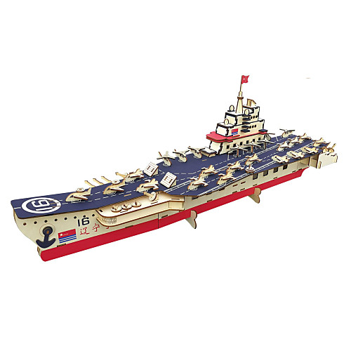 

3D Puzzle Wooden Puzzle Chinese Architecture Ship Church Simulation Hand-made Wooden 181/230/315/238 pcs Kid's Adults' All Toy Gift