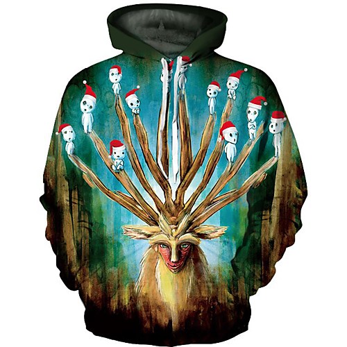 

Men's Basic Hoodie - 3D Black US32 / UK32 / EU40
