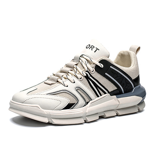

Men's Mesh Summer Sporty / Casual Athletic Shoes Running Shoes / Walking Shoes Breathable White / Blue / White / Green / Beige